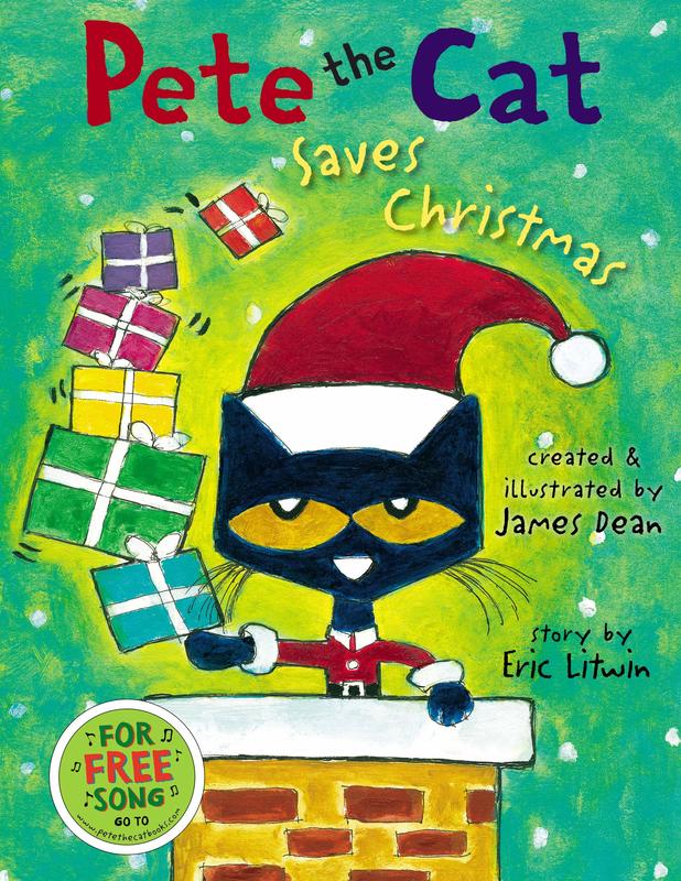 ＊小貝比的家＊PETE THE CAT SAVE CHRISTMAS /平裝書/3~6歲/聖誕節