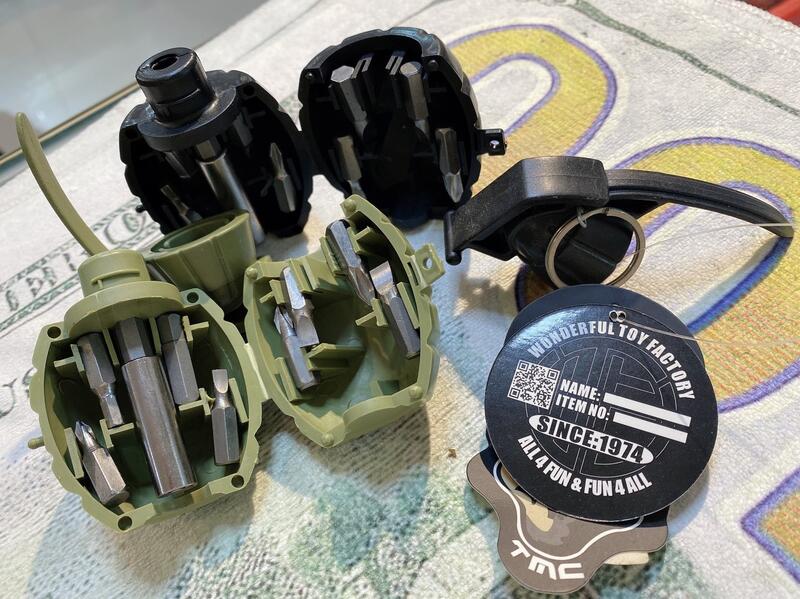 TMC生存 87MM 手榴彈模型 工具組 (黑色/綠色)ED0046 0045