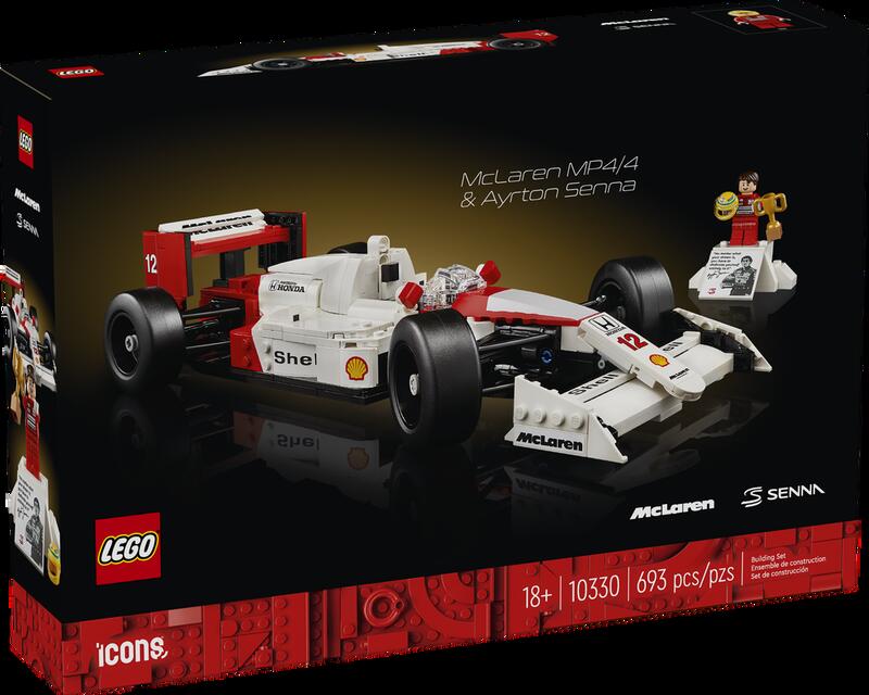 【積木樂園】樂高 LEGO 10330 ICONS 系列 McLaren MP4/4 & Ayrton Senna