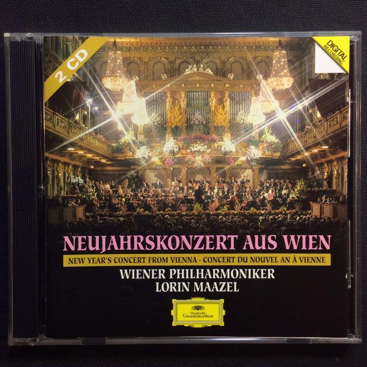 1980&1983年維也納新年音樂會/Maazel馬捷爾指揮 德國半銀圈版無ifpi無條碼 2CD