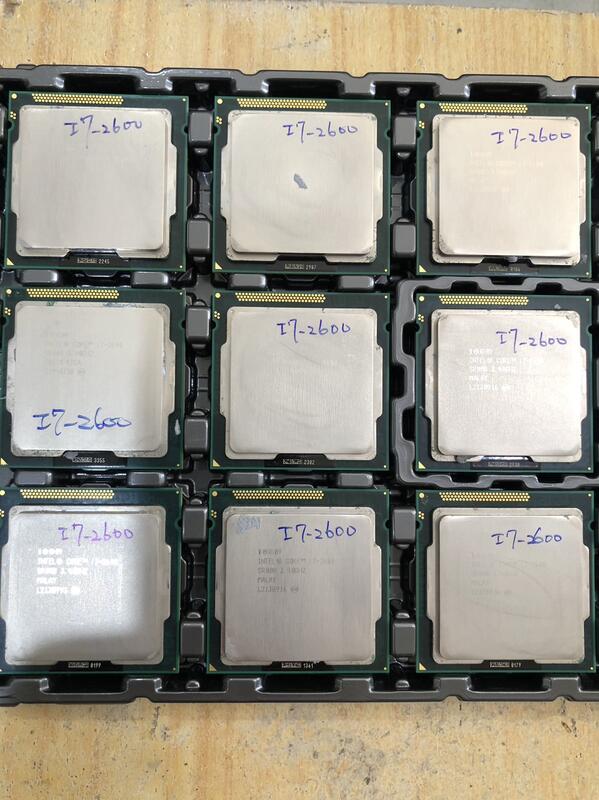 Intel Core i7處理器。i7-2600。1155腳位，含稅價