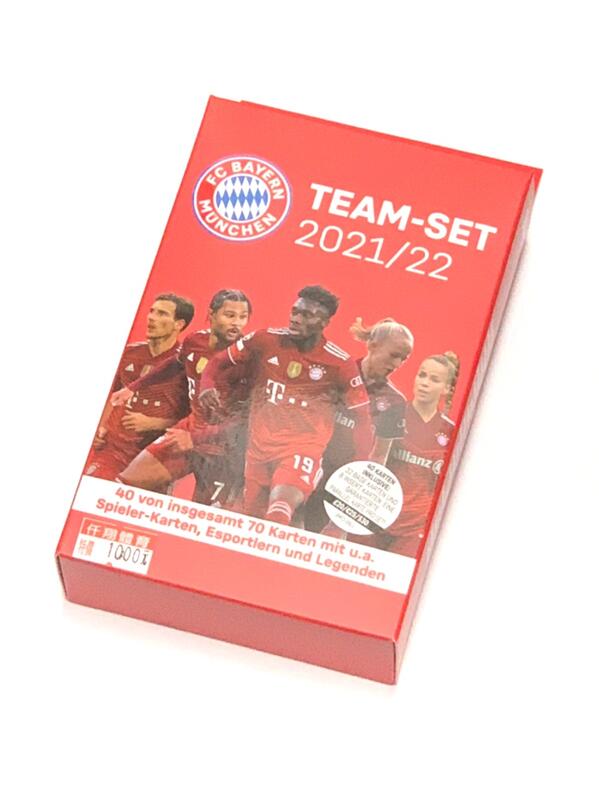 2021-22 Topps FC Bayern Munich Team Set拜仁慕尼黑足球隊套卡*全新未拆封*仟翔*