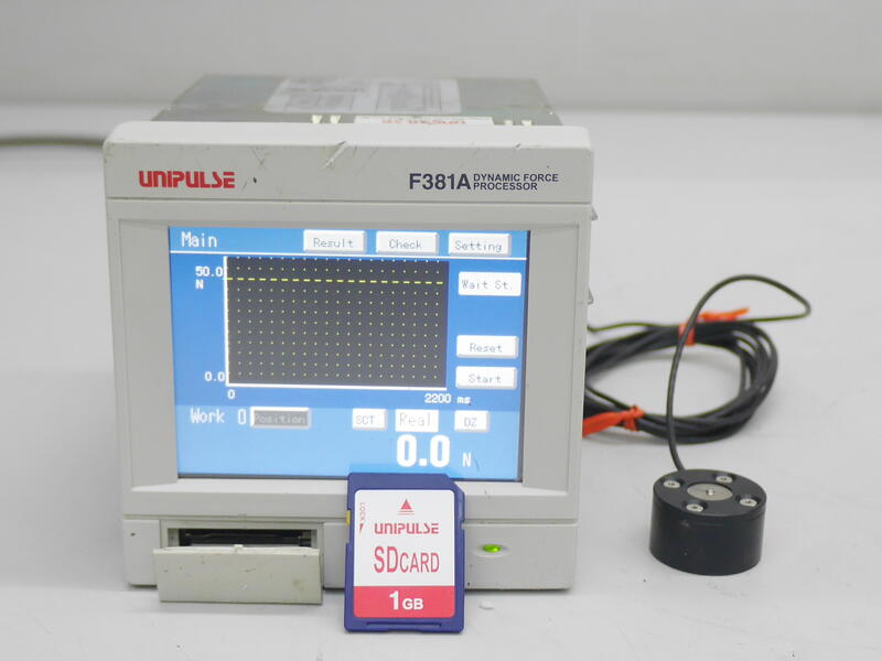 (HLFA-TLA) Unipluse F381A Force 力量 記錄器 顯示器 50N 5Kg壓力 力量感測 特價