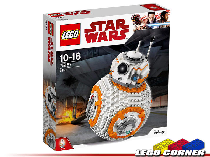 【樂高小角落】 LEGO STAR-WARS 75187 BB-8 樂高星際大戰系列、BB-8~全新現貨