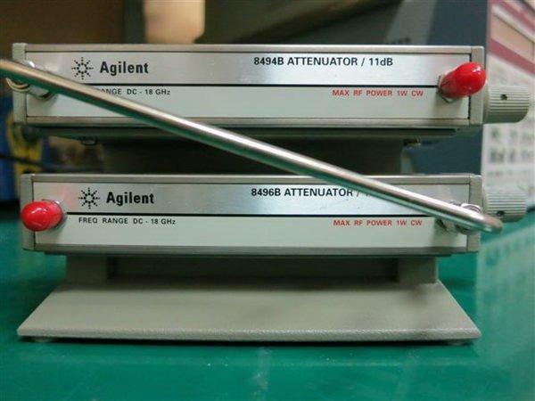Agilent 8496B+8494B 18 GHz Manual Step Attenuator可調式衰減器