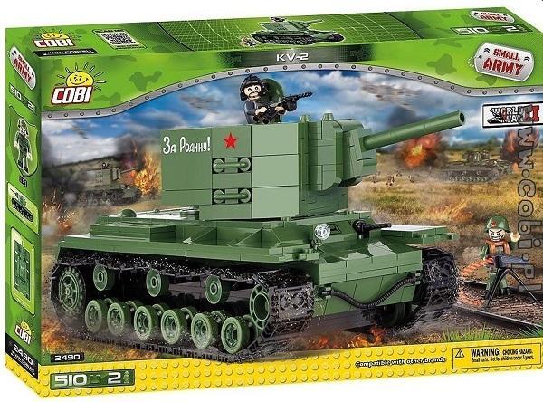 代訂[COBI設計出品/相容Lego樂高/]二戰蘇軍 KV-2 重戰車