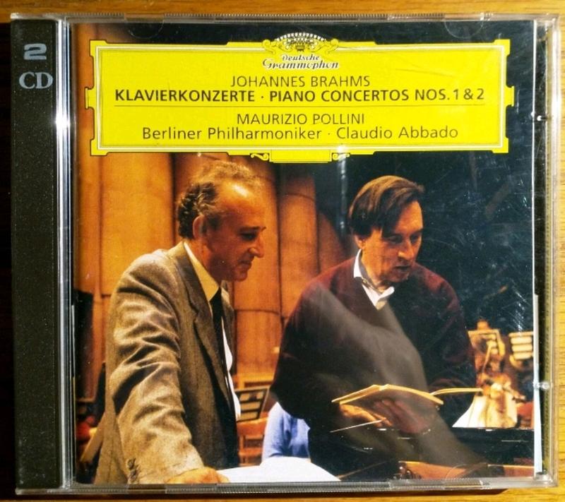 (DG) 布拉姆斯 Brahms 鋼琴協奏曲 Concertos 2CD  by 波里尼 Pollini