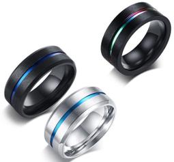 《316小舖》今天特價【C574】(優質鈦鋼戒指-魔幻星光戒...