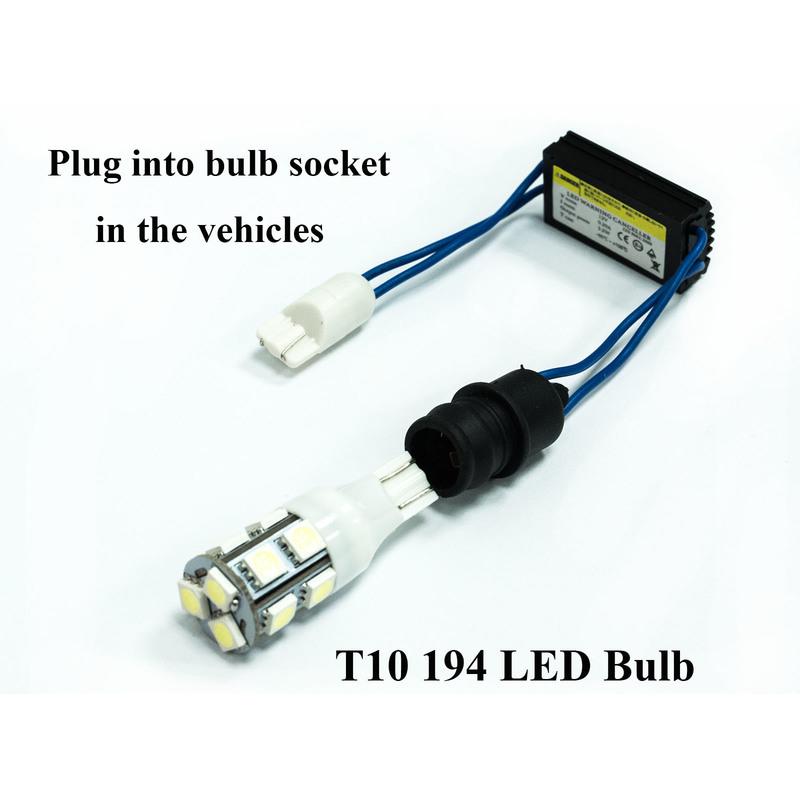 【PA LED】T10 T15 對接式 LED CANBUS 解碼器 消除 故障燈 故障碼 警告燈 防快閃
