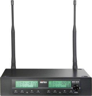 [團購優惠價] MIPRO UHF雙頻道自動選訊可調頻無線麥克風主機 ACT-312 789 演講會議表演 匯款含運