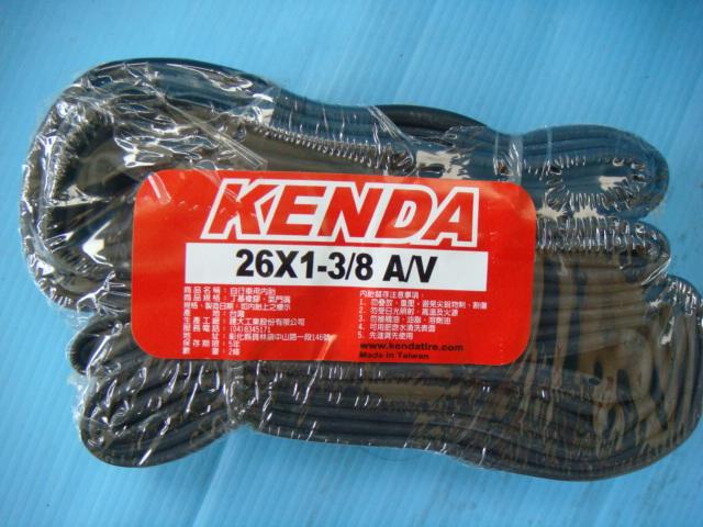 (動力方程式)KENDA 建大 26吋 26x1-3/8 美嘴 登山車內胎 丁基橡膠 26×1-3/8"