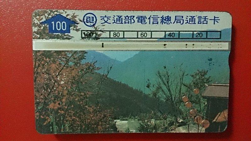 中華電信光學卡D0032。清境農場，使用完無餘額。