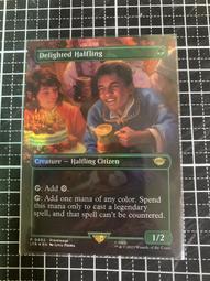 Delighted Halfling - Surge Foil Extended Art LTR NM MTG 海外 即決-