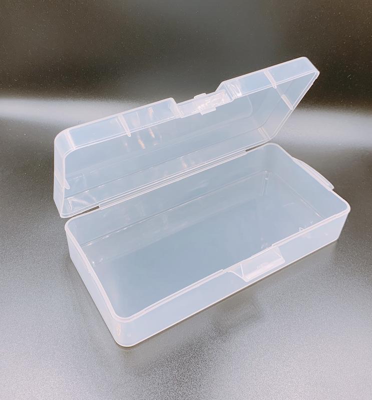 【蘋果狂想】透明便攜長方型收納盒 五金工具配件收納盒 零件盒 塑料盒