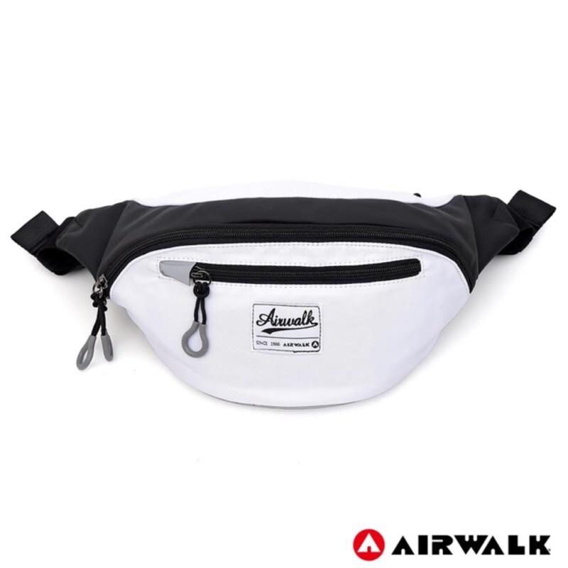 AIR WALK 休閒實用多夾層收納腰包