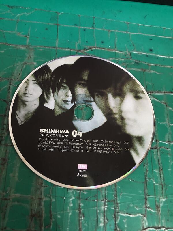 二手裸片 CD 專輯 SHINHWA 神話 - Vol.04 [HEY,COME ON!] <Z159> 