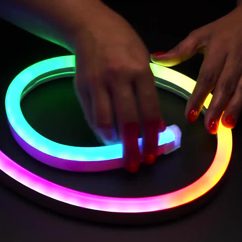 【樹莓派 Raspberrypi】Flexible RGB Neon-Like 多色LED串 - 1 M