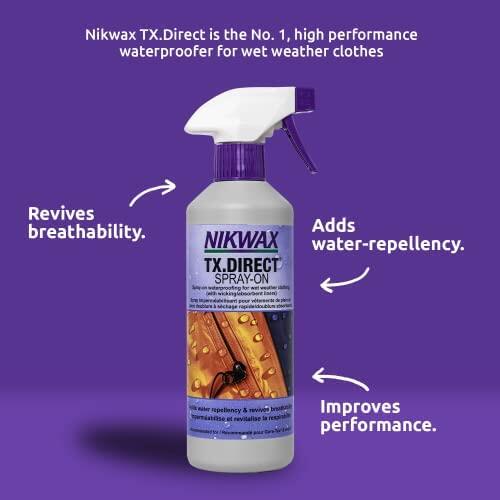 【山道具屋】NIKWAX TX.Direct Spray-On 直噴式 Gore-tex 防潑水劑(500ml)