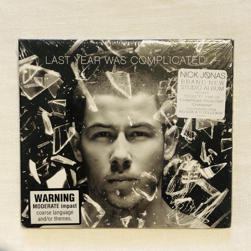 歐美 加歌版Nick Jonas 尼克強納斯/  Last Year Was Complicated 複雜人生 CD 