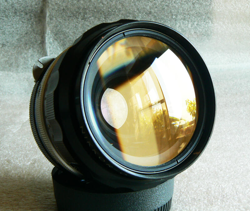 【悠悠山河】收藏級 黃金豹眼 Nikon Nikkor-O auto 35mm F2 鏡片玩美透亮無瑕 無刮無霉無霧無塵