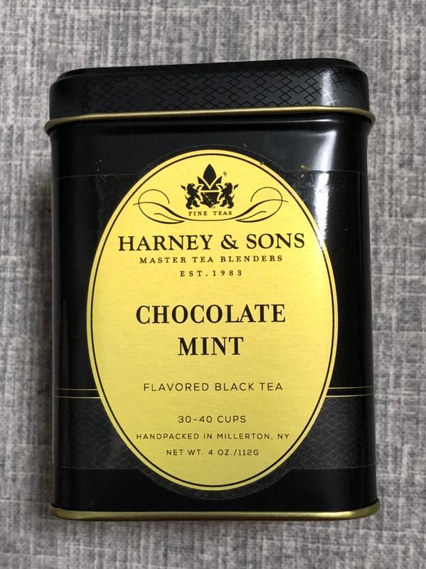 [Aphrodite]美國 HARNEY & SONS  巧克力薄荷風味紅茶  112g/ 盒 (有現貨喔 !!)