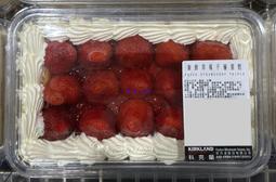 美兒小舖COSTCO 好市多 ～新鮮草莓千層蛋糕880g 盒季節限定