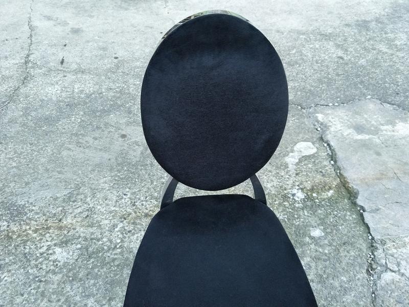 安鑫】~HODERN EDITION蛋椅純白鐵不鏽鋼+黑色亮面絨布蛋型餐椅化妝椅書桌椅電腦椅休閒椅【A796】 | 露天市集| 全台最大的網路購物市集