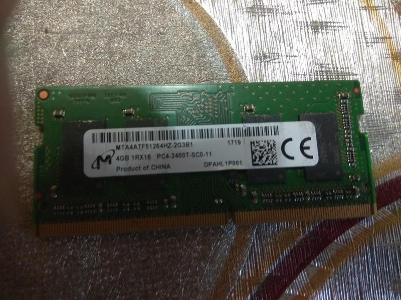美光 Micron DDR4 PC4 - 2400 4G 4GB  筆電 AIO 筆記型電腦記憶體