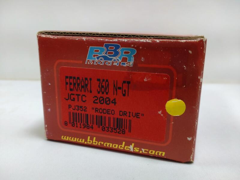 Ferrari 360 N/GT #11 JGTC 2004 - BBR BG275 - Miniature 1/43 Métal - Occasion