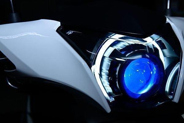 AEON 宏佳騰 OZ 150 改裝 魚眼大燈 HID 模組 總成 LED 光圈 天使眼 惡魔眼 電鍍飾圈