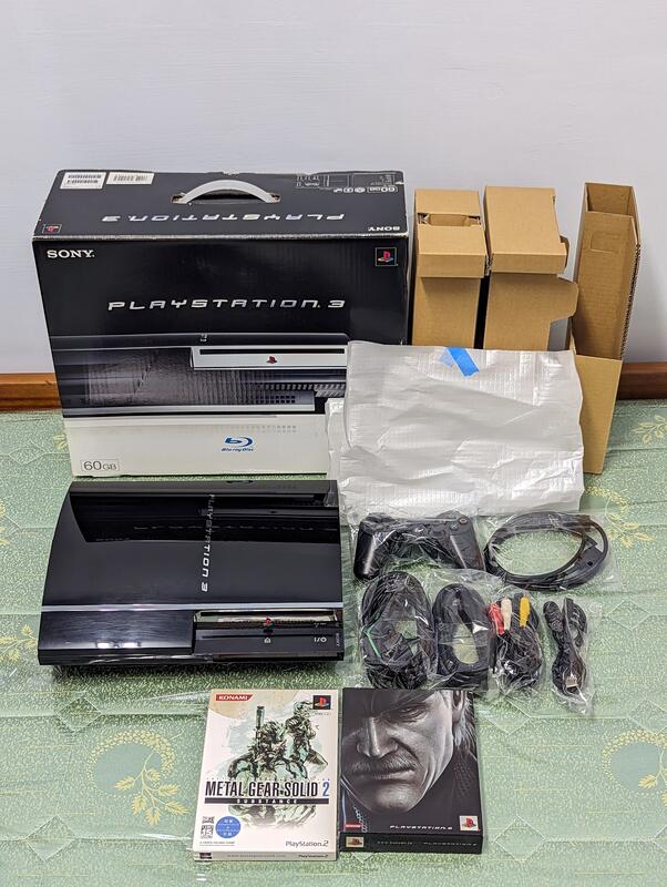 SONY PlayStation PS3 初代機60GB 日規機CECHA00 (相容PS2遊戲) | 露天