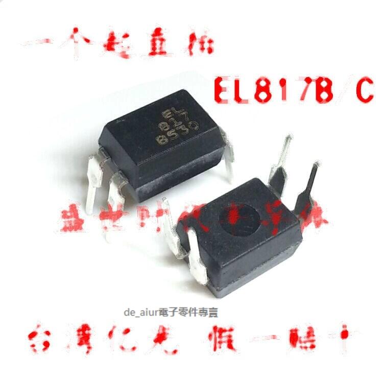 直插| EL817B PC817好品質 光耦正品 EL817C DIP-4 全新 197-03467