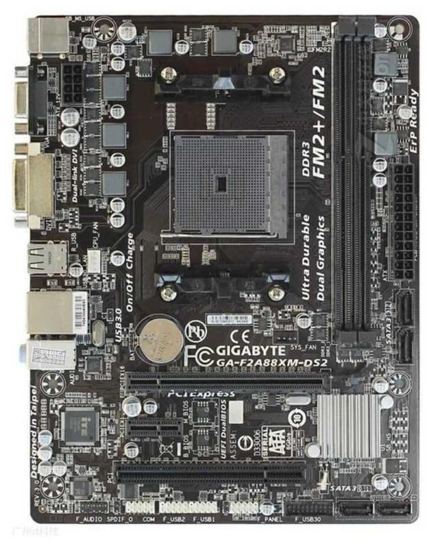 Gigabyte/技嘉 F2A88XM-DS2 A88主板FM2 FM2+黑槽 支持880K 870K CPU