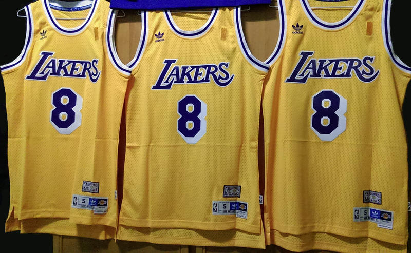 NBA adidas Kobe Bryant 湖人 新人年 球衣 美版