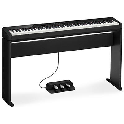 [匯音樂器} CASIO卡西歐原廠Privia數位鋼琴PX-S1000主機含耳機 雙X型琴架+三支踏板