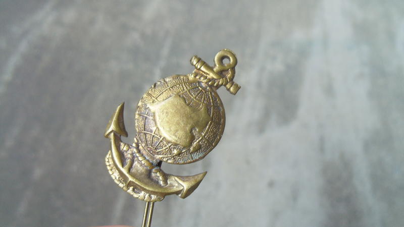 早期---海軍陸戰隊--銅製---徽章