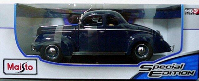 雜貨部門*超跑 賽車 骨董車 模型車 1/18 1939 經典 Ford Deluxe 綠 特價799元
