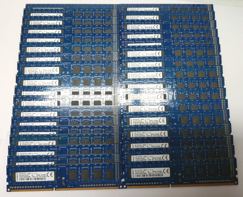桌上型記憶體】金士頓DDR3 1600 4G(低電壓)