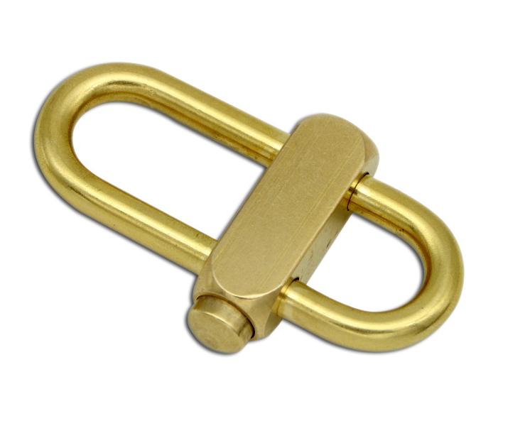 G-087 黃銅 復古手工黃銅鑰匙扣男士創意腰掛耐用簡約時尚挂件潮流街頭裝飾品  腰掛鎖扣 個性創意生日禮物 快開鑰匙扣