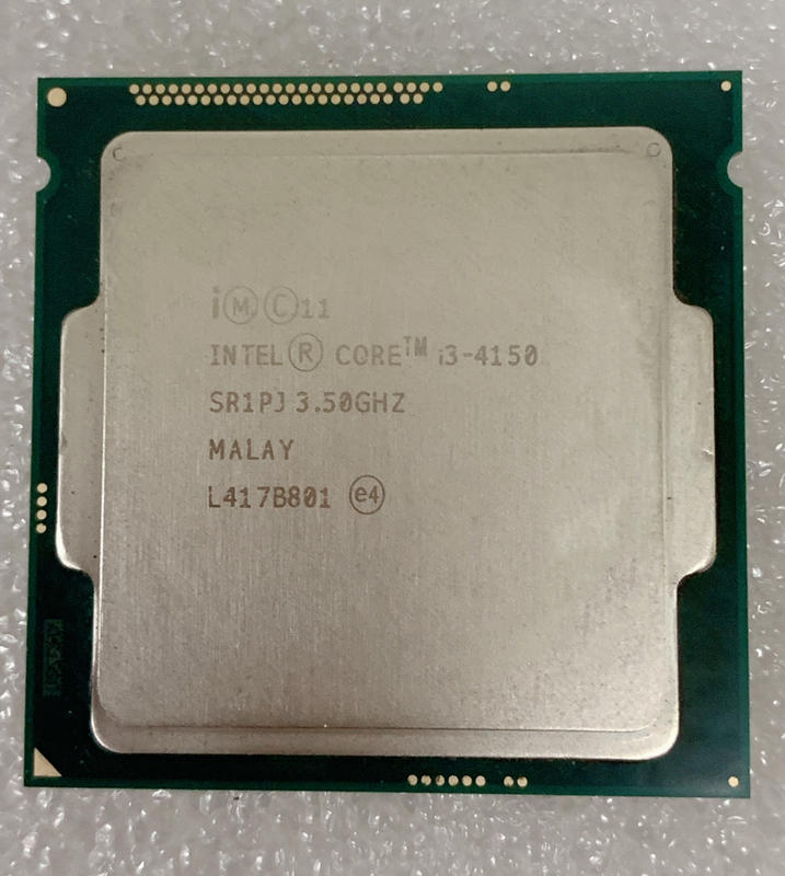 【1150 CPU】i3/4150(送小包散熱膏)