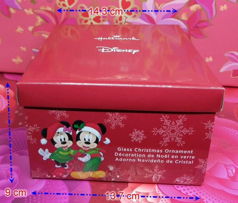 還不錯滴♡♥~H14~【Disney迪士尼】米奇&米妮 聖誕節 禮物盒/包裝盒~35個超取免運~♥♡~