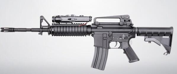 【楊格玩具】促銷特價~ Diboys M4 RIS 5181M BY-051 AEG全金屬 電動步槍(海陸雷刻)