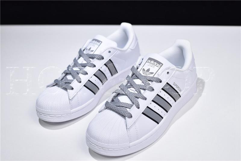 Adidas Originals Superstar Static 白色 低幫 貝殼頭 3M反光 休閒 運動CG6778