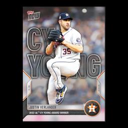 Houston Astros Justin Verlander 2022 MLB Topps Now Card 1153