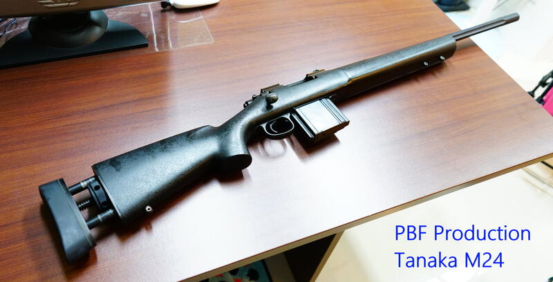 [PBF] 絕版逸品 Tanaka M24 彈匣版 瓦斯狙擊槍 (M700,kj,m40,vsr)