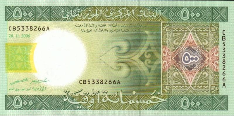 茅利塔尼亞-2006年500元