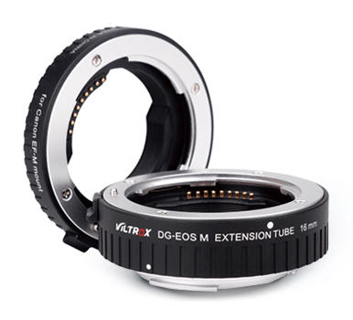 Viltrox 唯卓 自動對焦 DG-EOS M CANON EOS M 卡口 近攝接環 微距接寫環 近攝接圈鏡頭延伸套