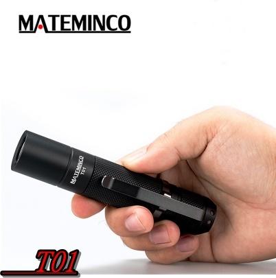 "電筒魔" MATEMINCO邁特明酷 T01 1600流明T系列便攜強光手電筒(1A/6500K白光)(5年保固)