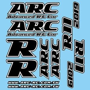 ARC R11 2019 貼紙  Decal R119021 