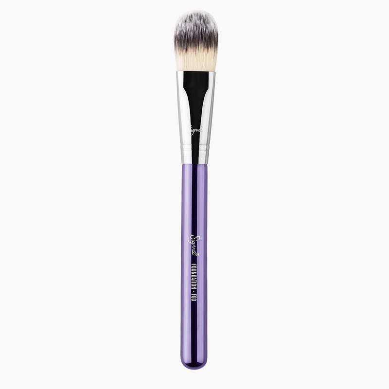 Sigma F60 FOUNDATION BRUSH(紫色)粉底刷 化妝刷【愛來客】美國授權經銷商